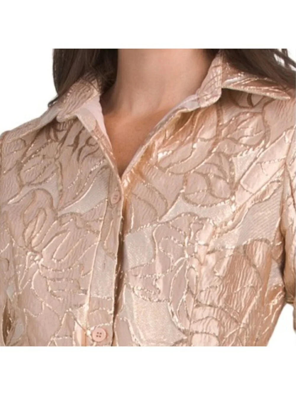 RENE BY RENE RUIZ Jacquard Gown - Picture 3 of 5